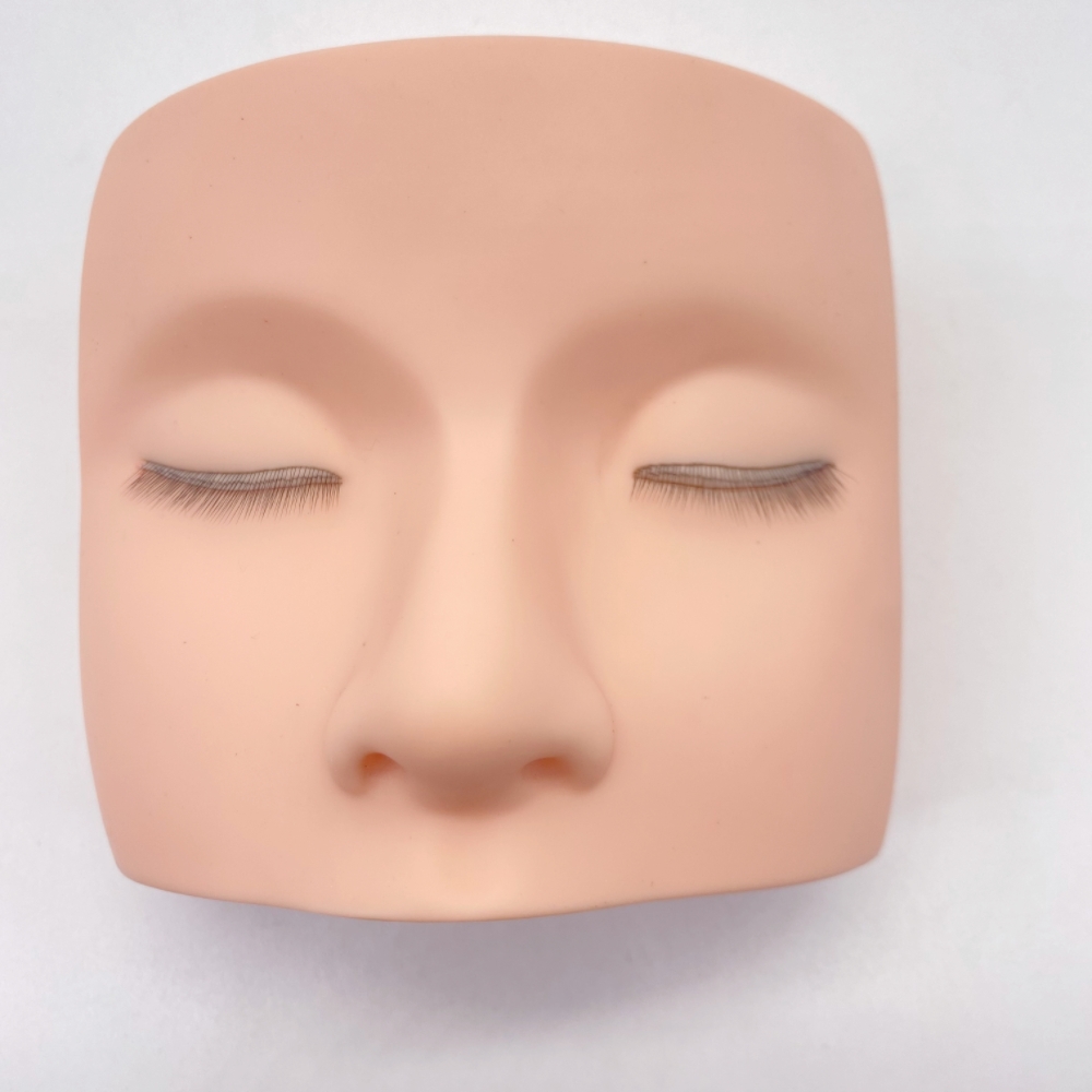Eyelash Extension Model - Falsche Wimpern Schaufenster puppe Kopf flache