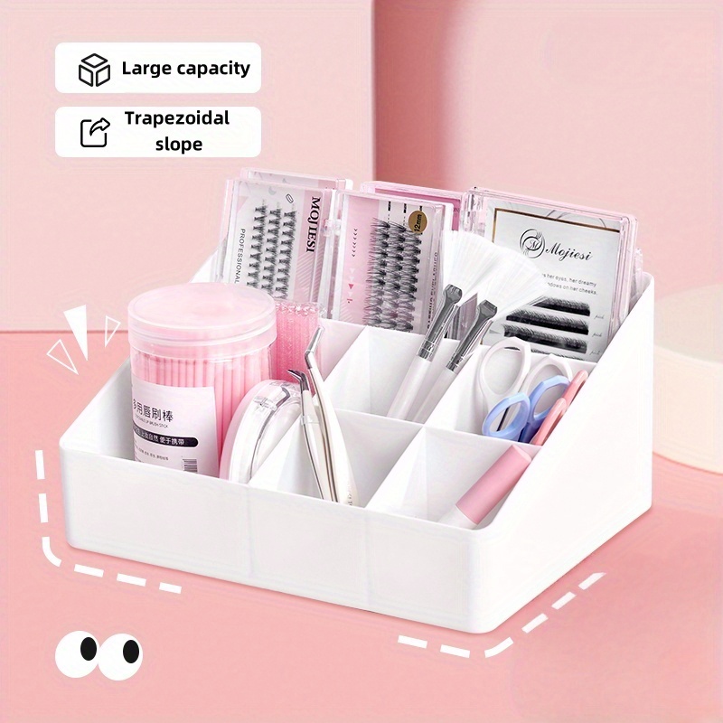 Lash Extension Tweezers - Professionelle Acryl-Wimpernverlängerungs-Organizer-Box, Aufbewahrungskoffer für Wimpernwerkzeuge, Make-up-Halter