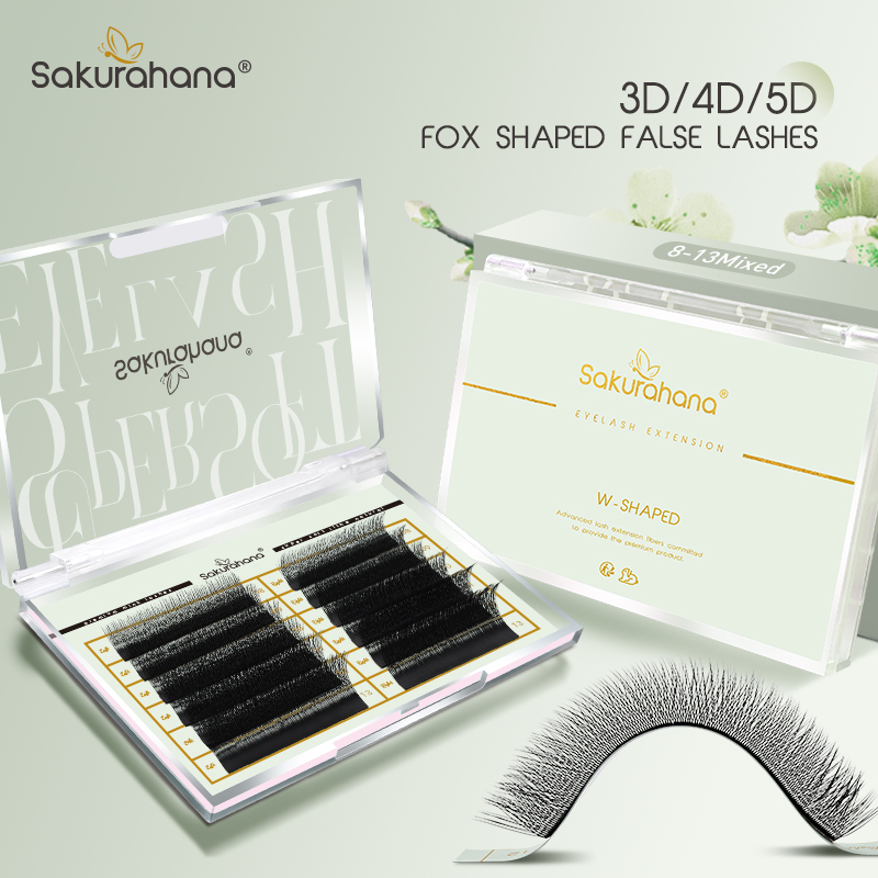 Eyelash Extension Cat Eye - SAKURAHANA Fuchs 3D 4D 5D Geformte