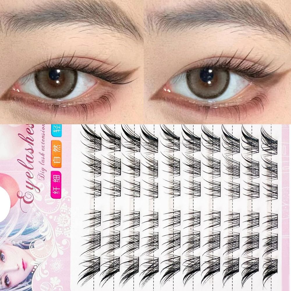 Eyelash Extension Cat Eye - 3D Cat Eye Clusters Wimpern Natürliche