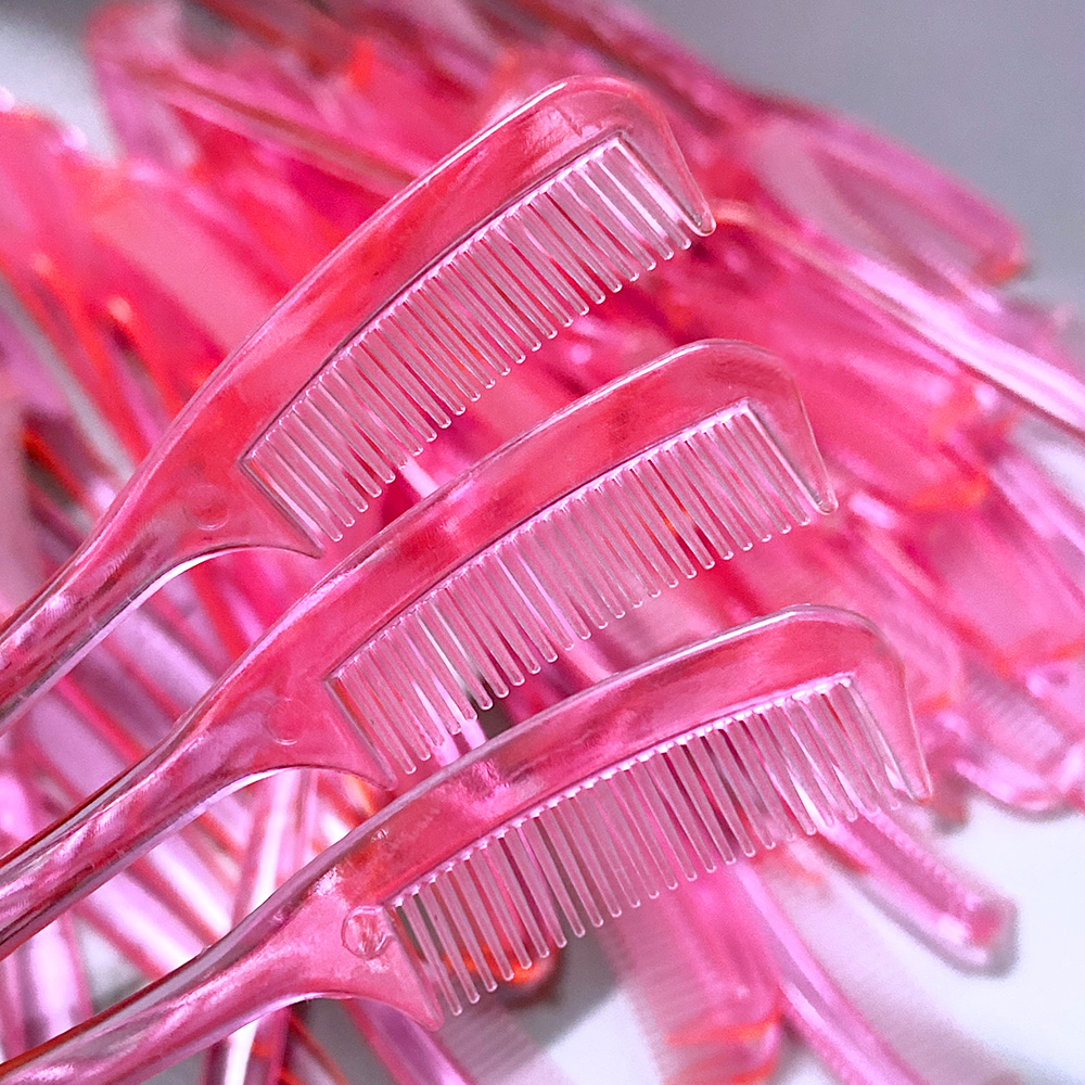 Eyelash Extension Doll Eye - 10/20/50 Stück Mini-Kämme für Wimpernverlängerung, Mini-Augenbrauenkämme,