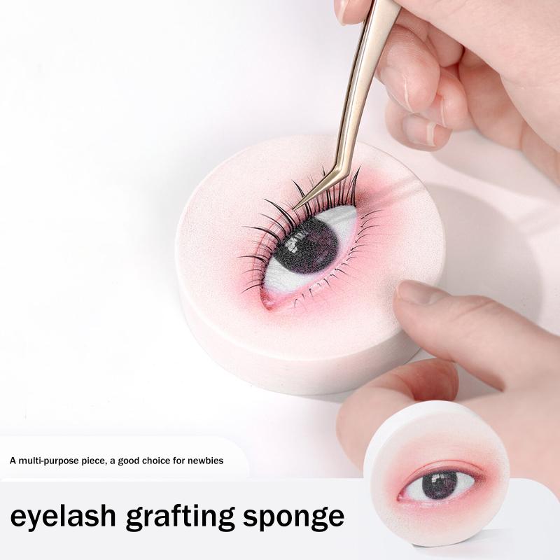 Eyelash Extension Model - 1/3/5 Stück Wimpernverlängerungs-Trainings-Display-Board, Wimpern-Präsentationstablett, Künstliche Wimpernhalterung,
