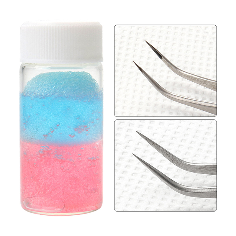 Lash Extension Tweezers - Wimpern Pinzette Reiniger Wimpern Kleber Verlängerung