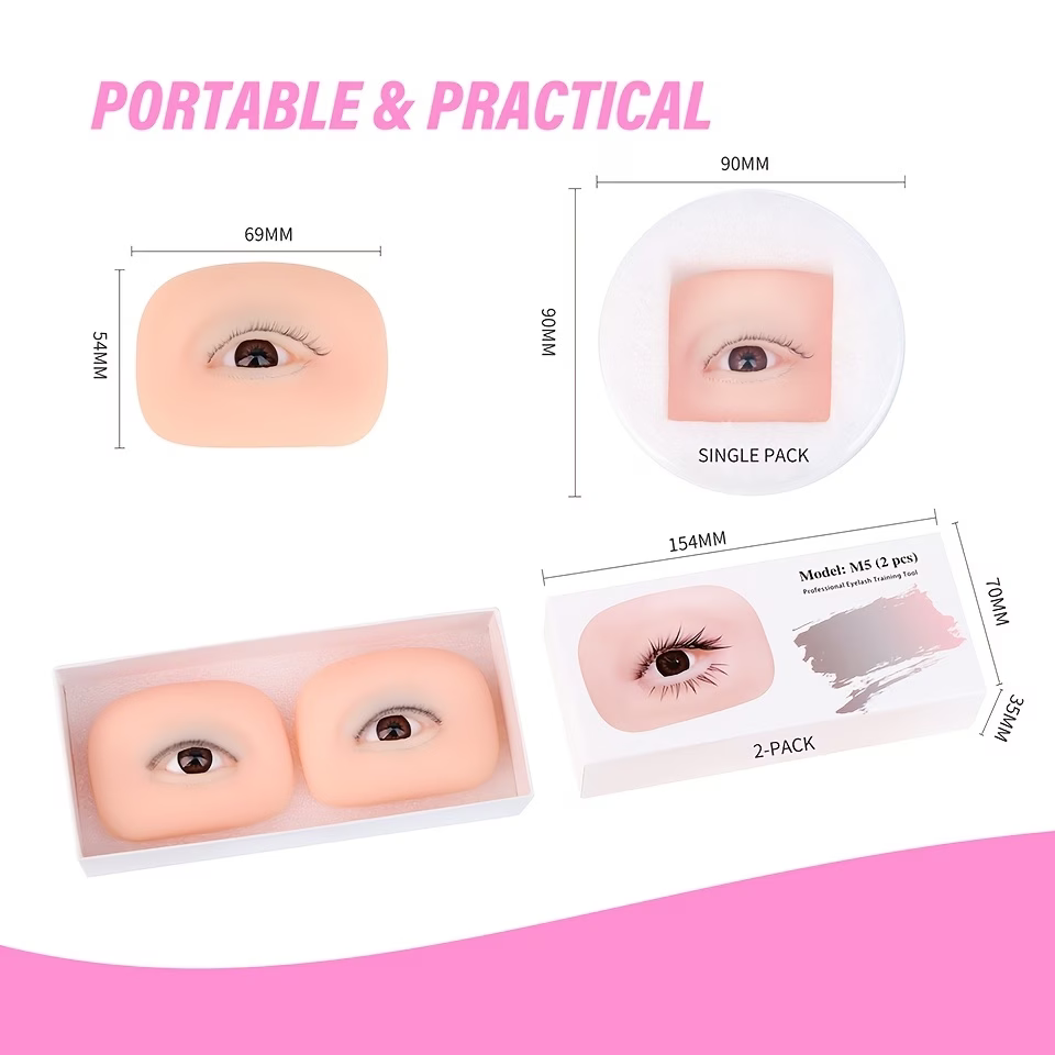 1/3-Schichtige Wiederverwendba – Eyelash Extension Doll Eye Bewertung und Preis