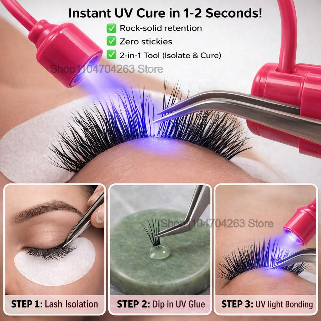 Mini UV-Wimpernlicht 180 °   R – Lash Extension Tweezers Bewertung und Preis