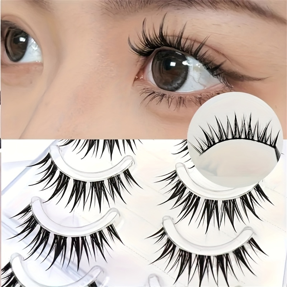 5 Paar Wet-Comic-Wimpern, Katz – Eyelash Extension Cat Eye Bewertung und Preis