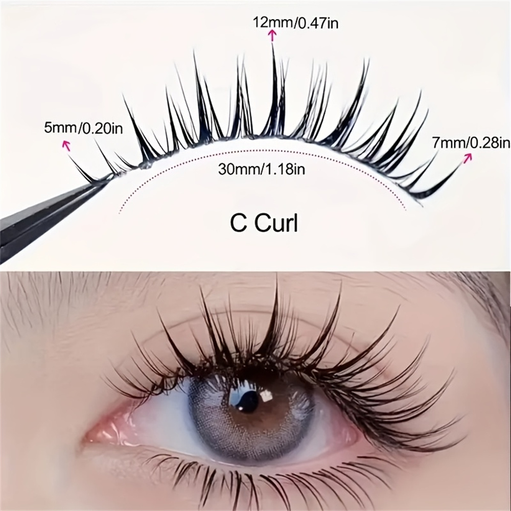 5 Paar Wet-Comic-Wimpern, Katz – Eyelash Extension Cat Eye Bewertung und Preis