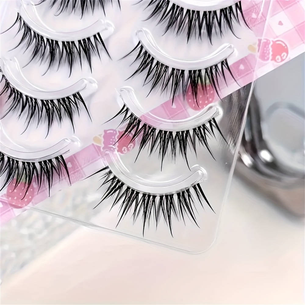5 Paar Wet-Comic-Wimpern, Katz – Eyelash Extension Cat Eye Bewertung und Preis