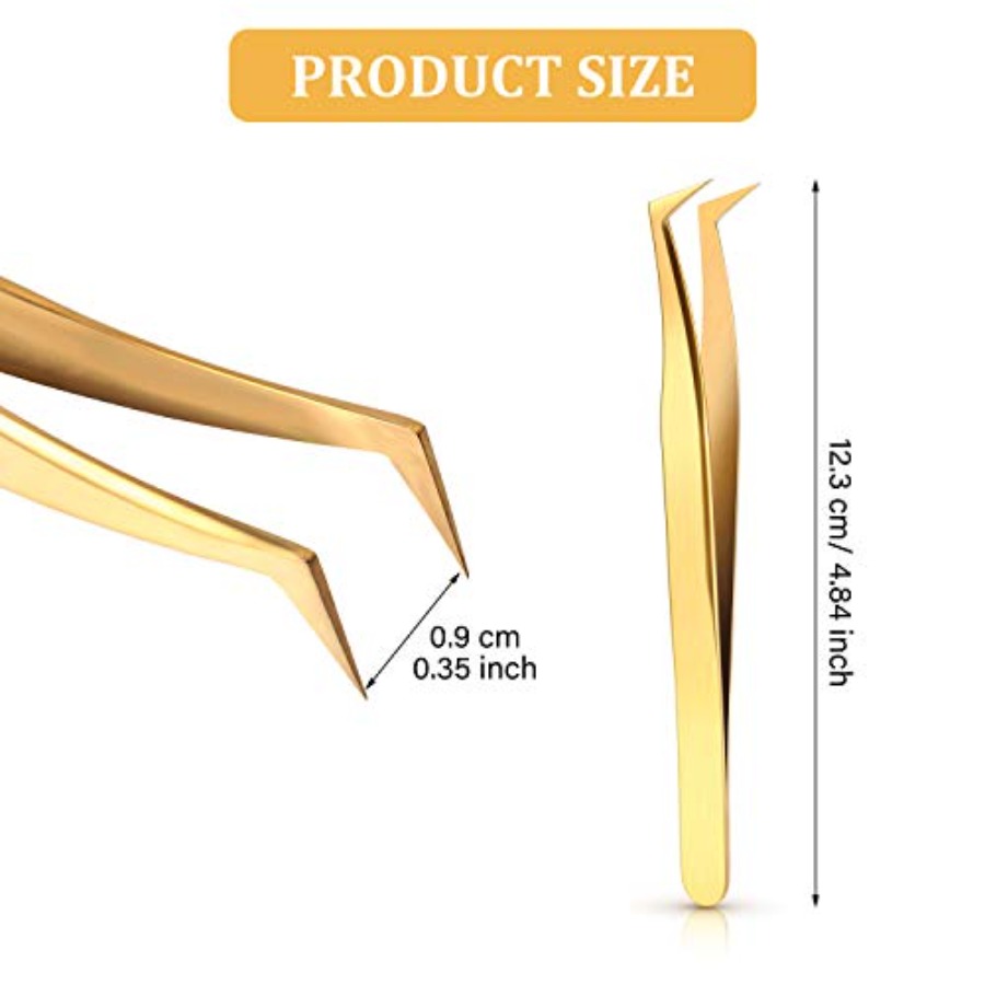 3-teiliges Set Volumen-Pinzett – Lash Extension Tweezers Bewertung und Preis