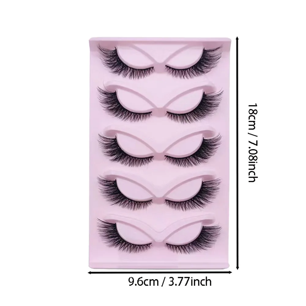 5 Paar Katzenaugen-Wimpern, dü – Eyelash Extension Cat Eye Bewertung und Preis