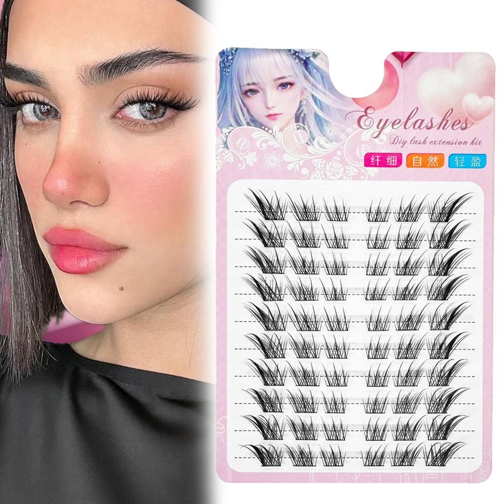 3D Cat Eye Clusters Wimpern Na – Eyelash Extension Cat Eye Bewertung und Preis