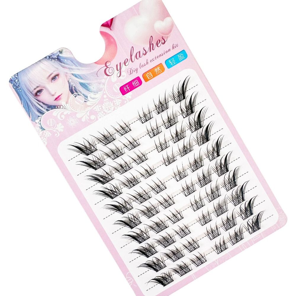 3D Cat Eye Clusters Wimpern Na – Eyelash Extension Cat Eye Bewertung und Preis