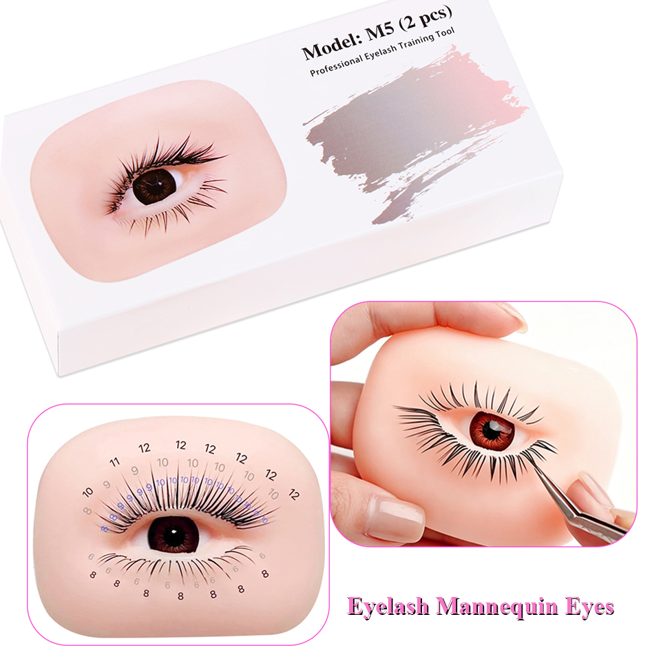 3-Schichten-Wimpern-Augenmodel – Eyelash Extension Doll Eye Bewertung und Preis