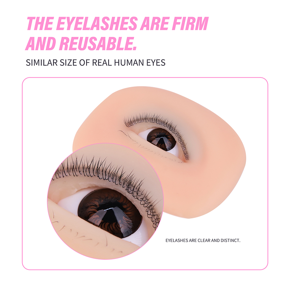 3-Schichten-Wimpern-Augenmodel – Eyelash Extension Doll Eye Bewertung und Preis